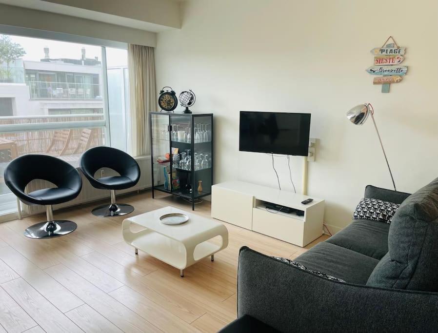 Apartment Familial, Lumineux Avec Parking & Terrasse Ostend